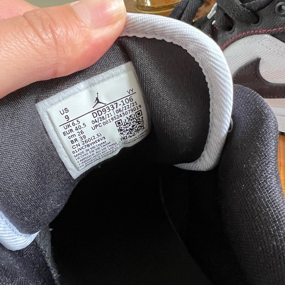 Air Jordan size W9 M7.5 - Picture 6 of 7